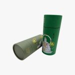custom illustrated gift tube packaging 1