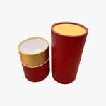 custom premium presentation paper tube packaging 1