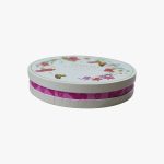 custom shallow round rigid gift boxes