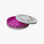 custom shallow round rigid gift boxes 3