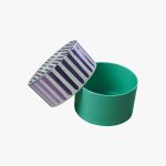 flat edge round gift boxes