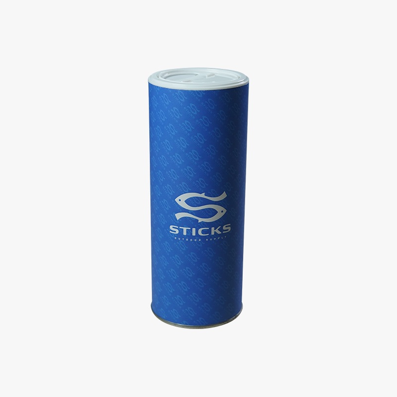 paper shaker tubes with plastic lids