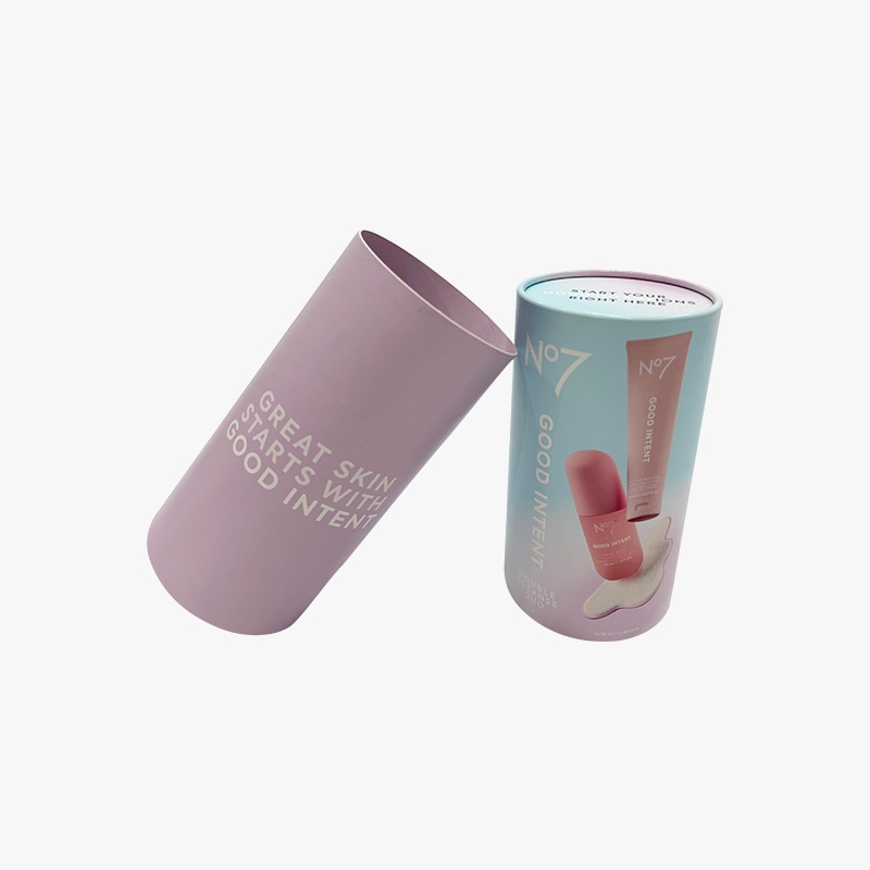paper tube packaging for skincare sets