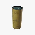round paper tea canisters with metal lids 1