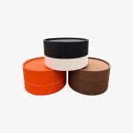 round pastry packaging boxes with lids